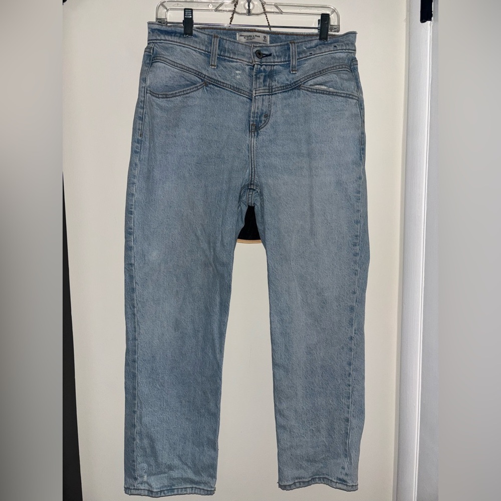 Abercrombie & Fitch 90s Straight Mid-Rise - Curve Love